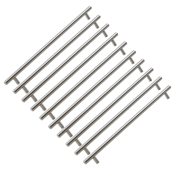Rosemary 10 Adet İnox Metal Kulp (320 MM-32 CM) Mobilya Mutfak Çekmece Dolabı Kulpu Kulbu Kulpları - 3