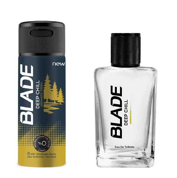 Blade Deep Chill Edt 70 ml & Sprey Deo 150ml - 3
