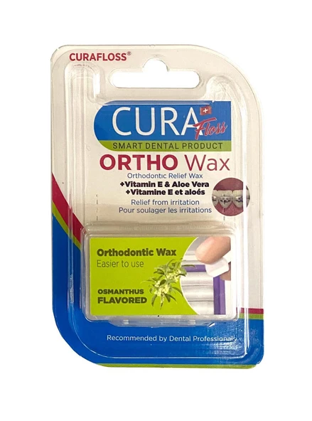 Curafloss Orto Wax Diş Mumu Osmanthus Aromalı