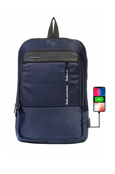 Dada 08 Slim Laptop Tablet Bölmeli Sırt Çantası 15.6 inç - Resim 8