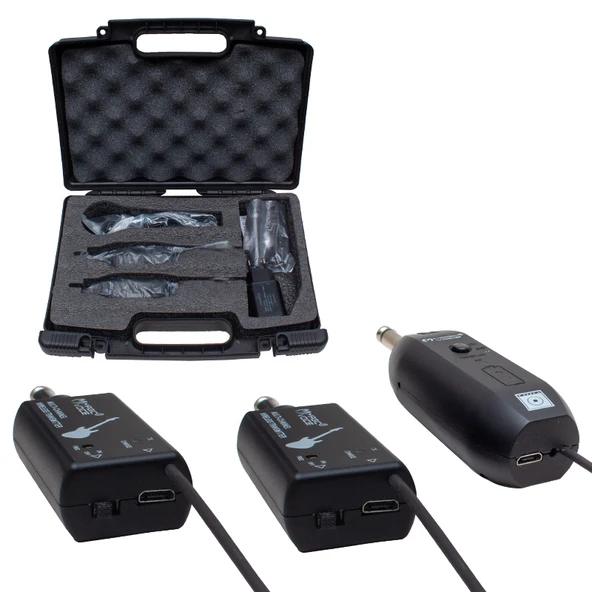 Magicvoice Mv-19590 UHF Kablosuz Amfi Ve Enstrüman Aksesuarı Üçlü Set - Resim 2