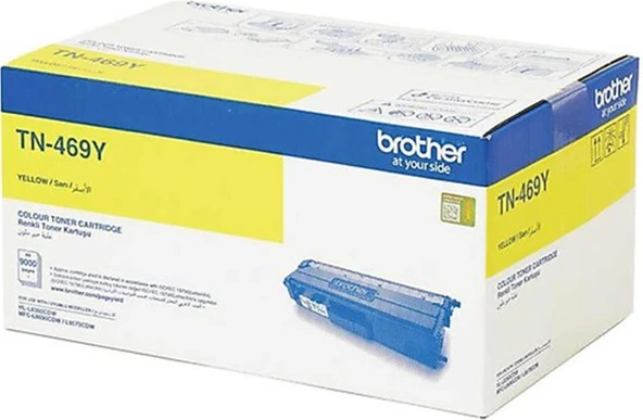 Brother TN-469Y 9.000 Sayfa Yellow Sarı Toner HL-L8360CDW MFC-L8690CDW ürün görseli 1