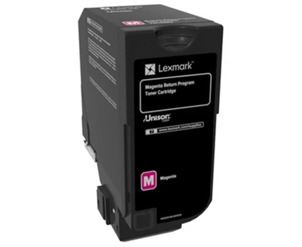 Lexmark 74C50M0 3.000 Sayfa Magenta Kırmızı Toner CS720-725 CX725 ürün görseli 1