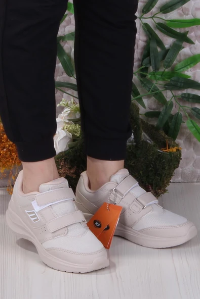 M.P Diana Rahat Hafif Orijinal Ürün Cırtlı Sneaker Kadın Ayakkabı - Resim 12