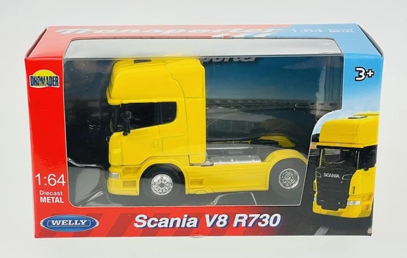 Welly Scania V8 R730 1/64 Model Araba