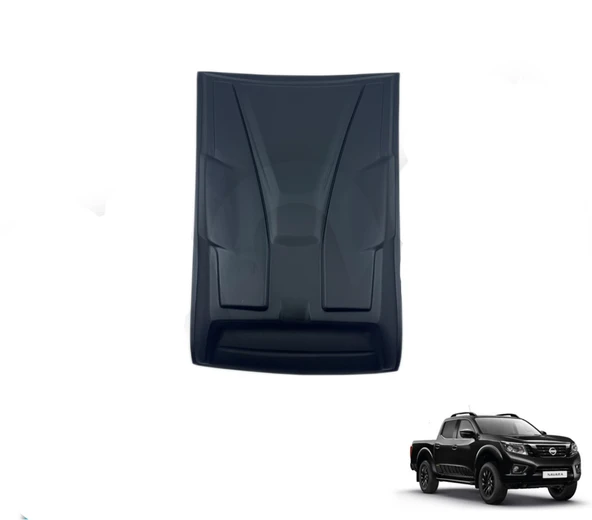 AUTOGP Nissan navara scoop kaput şişirme siyah plastik 2015+ np300