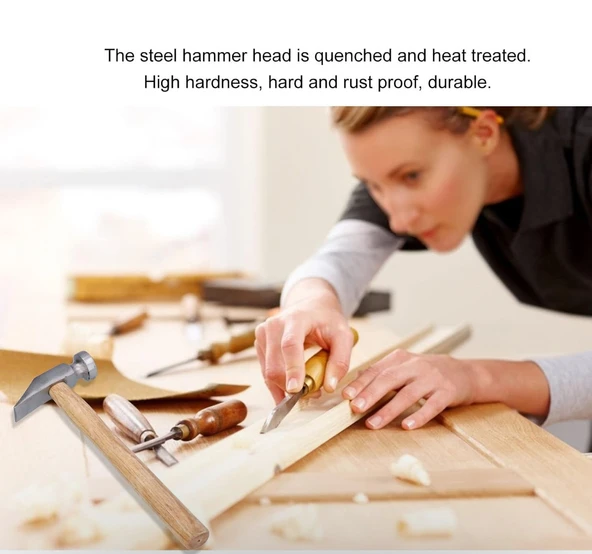 T12-DTL-514 AHŞAP SAPLI ÇEKİÇ - 2