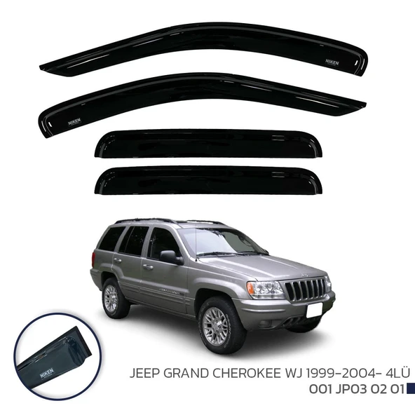 NİKEN Grand Cherokee wj cam rüzgarlığı 1999 / 2004 niken