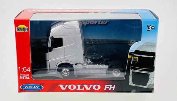 Welly Volvo FH 1/64 Gümüş Model Araba