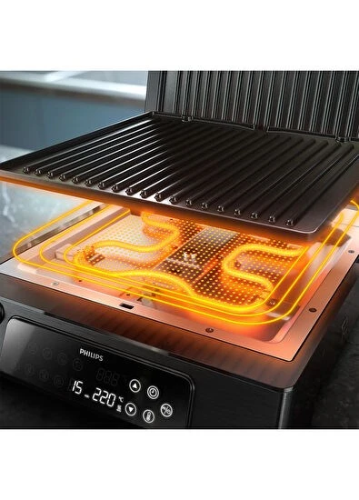 Philips HD6307/70 7000 Serisi Izgara ve Tost Makinesi - 5