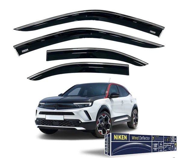 NİKEN Opel mokka cam rüzgarlığı kromlu 2022+ niken