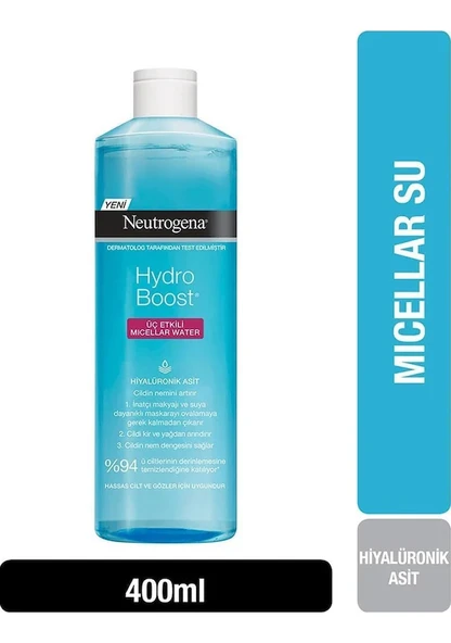 Neutrogena Hydro Boost Micellar Su 400 Ml