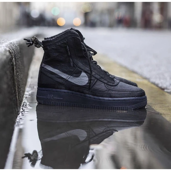Nike Airforce Shell Black - Resim 2