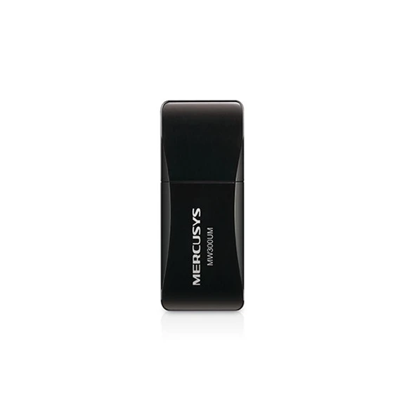 <![CDATA[MERCUSYS MW300UM N300 Kablosuz Mini USB Adaptör]]>