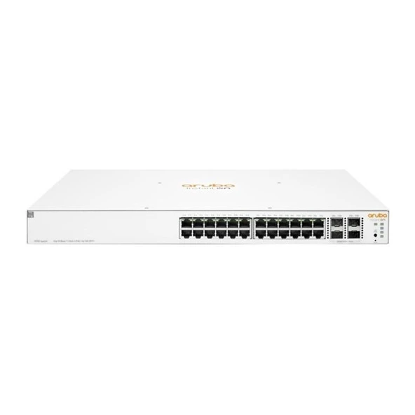 <![CDATA[ARUBA 24port 195w FULL PoE Instant On 1930-24G JL683B GIGABIT 4XSFP+ Yönetilebilir Switch RackMount]]>