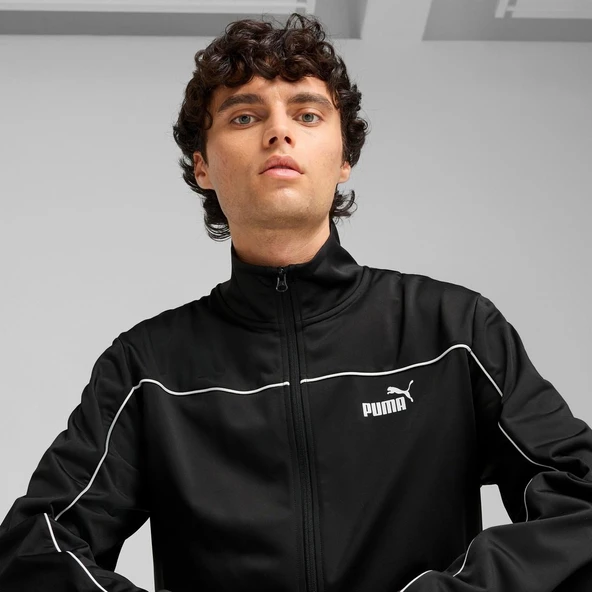 Puma 68485201 Poly Piping Erkek Eşofman Takımı - 5