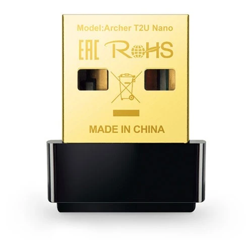 <![CDATA[TP-LINK ARCHER T2U NANO AC600 Dual Band USB Kablosuz Adaptör	]]>