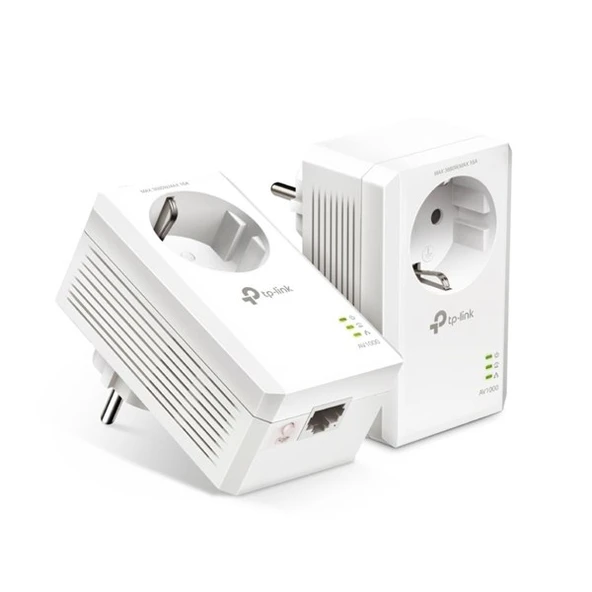 <![CDATA[TP-LINK TL-PA7017P KIT AV1000 Gigabit Passthrough Powerline Başlangıç Kiti]]>