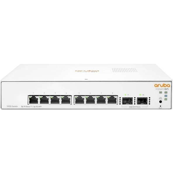 <![CDATA[ARUBA 8port Instant On 1930-8G JL680A GIGABIT 2X SFP Yönetilebilir Switch Masaüstü]]>