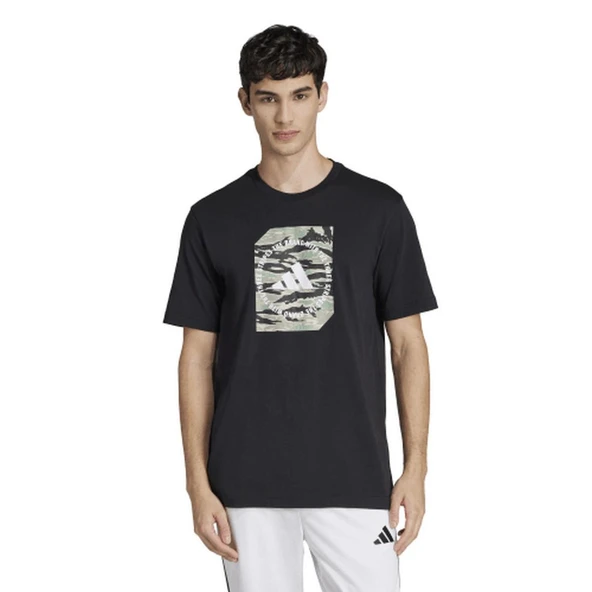 Adidas JI6764 M C Camo Box T Erkek Spor Tişört