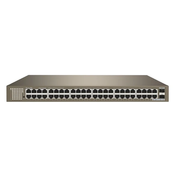 <![CDATA[TENDA 48port TEG1050F GIGABIT 2X SFP Yönetilemez Switch]]> - Resim 2