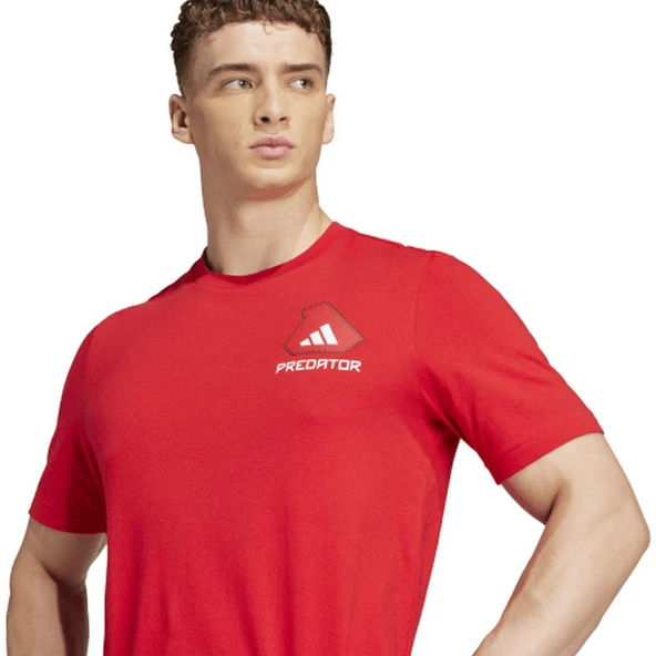 Adidas JD8218 Pred Hstry G T Erkek Spor Tişört - 4