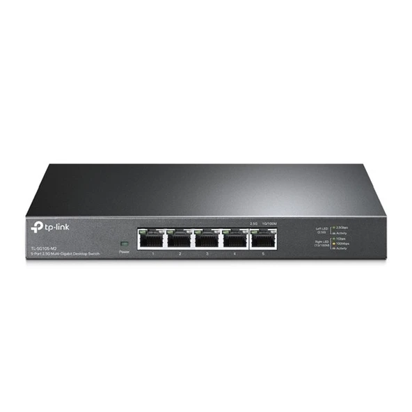 <![CDATA[TP-LINK 5-PORT TL-SG105-M2 2.5-Gigabit Yönetilemez Switch]]>