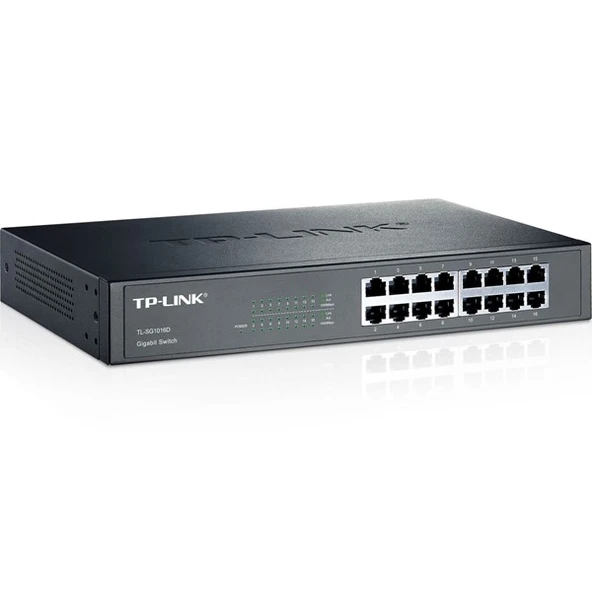 <![CDATA[TP-LINK 16-PORT TL-SG1016D GIGABIT YÖNETİLEMEZ SWITCH]]>