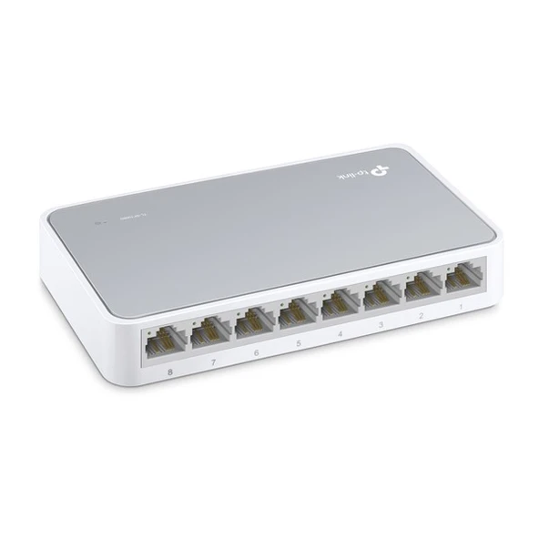 <![CDATA[TP-LINK 8-PORT TL-SF1008D 10/100 YÖNETİLEMEZ SWITCH]]>