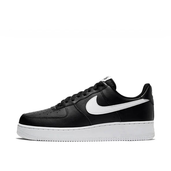 Nike Air Force 1 Low Black & White - Resim 2