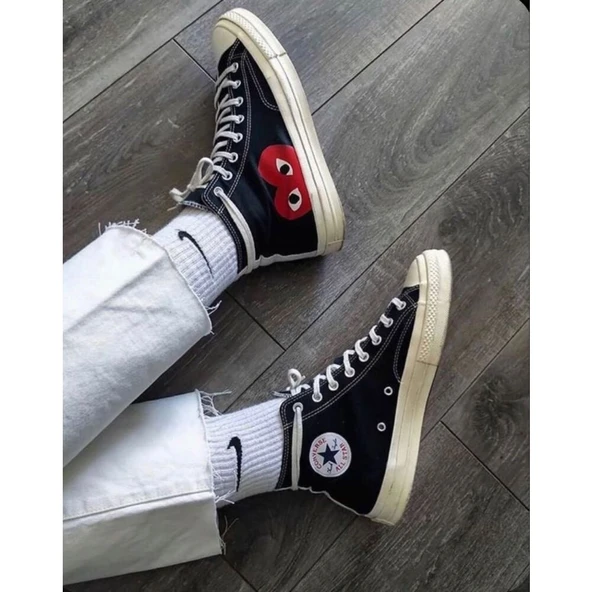 Converse x Comme Des Garçons Play Chuck 70 High