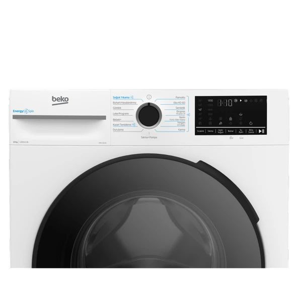 Beko CMX 10120 1200 Devir 10 KG Çamaşır Makinesi - 5