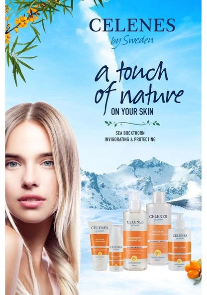Celenes by Sweden Sea Buckthorn Temizleme Jeli 250 ml - Yağlı ve Karma Ciltler - 2