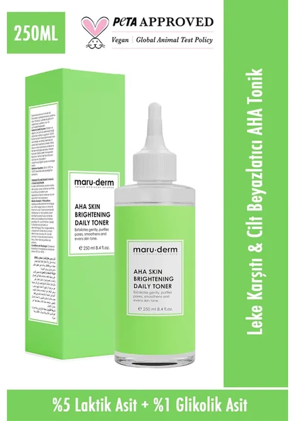 Maruderm Leke Karşıtı ve Aydınlatıcı AHA Tonik 250 ml