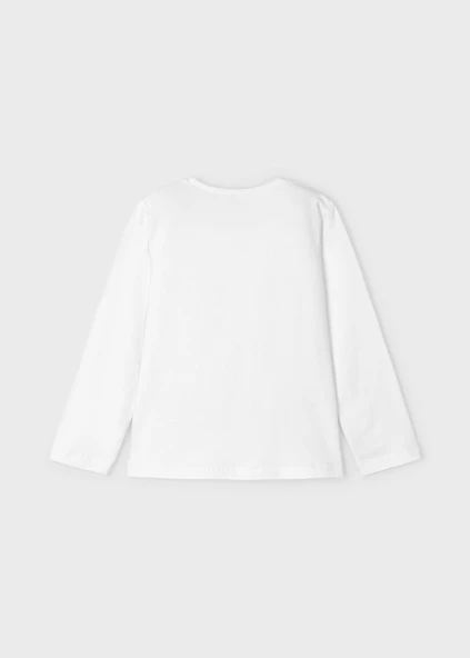 Mayoral Beyaz Çocuk Tshirt - 3