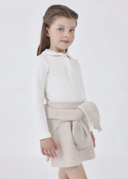 Mayoral Beyaz Çocuk Tshirt