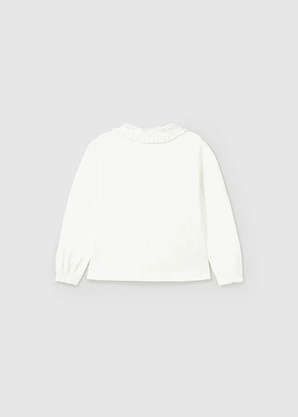 Mayoral Beyaz Bebek Tshirt - 2