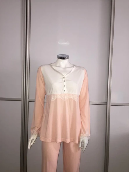 AQUA Somon Kadın Pijama Takım - 2