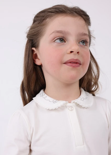 Mayoral Beyaz Çocuk Tshirt - 2