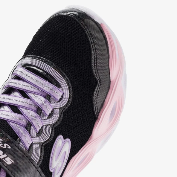 Skechers Twisty Glow 303717L Ortopedik Işıklı Çocuk Spor Ayakkabı - Resim 23