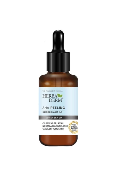 Herba Derm Superserum Aha Peelıng (GLİKOLİK ASİT %8) 30 ml