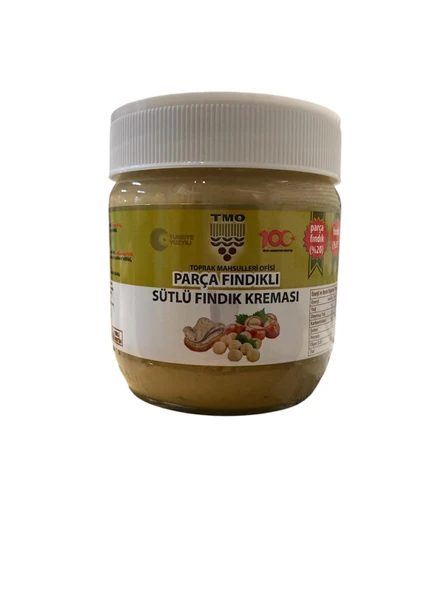 TMO Parça Fındıklı Sütlü Fındık Kreması 400 gr