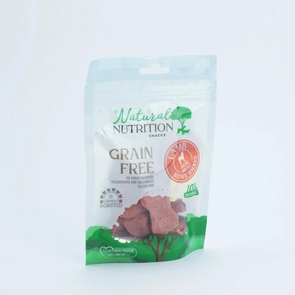 Natural Nutrition Kuzu Eti Kemik Şekilli Köpek Ödülü 75 Gr