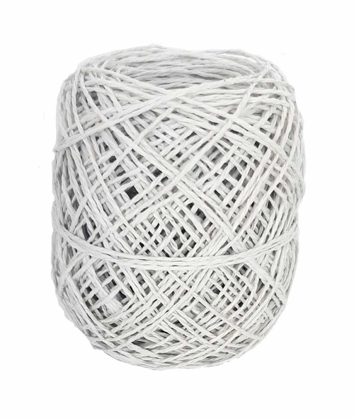 Çanta Aksesuar Ekru 50 Gr Sarılmış Kağıt İp