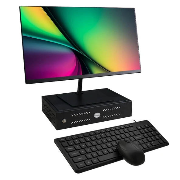 ROWORK MK2 İ5 12400 16GB DDR4 240SSD 24" Monitörlü Set Mini PC ürün görseli