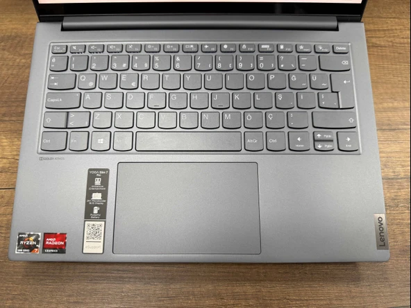 Lenovo Yoga Slim 7 Pro 14ACH5 AMD Ryzen 7 5800H 16GB RAM 512GB SSD W10 14" QHD+ 90Hz 82MS001FTX (İKİNCİ EL) - 2