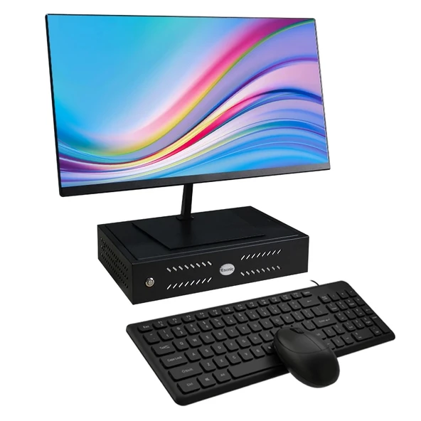 ROWORK MK2 İ7 12700 8GB DDR4 240SSD 21.5" Monitörlü Set Mini PC ürün görseli