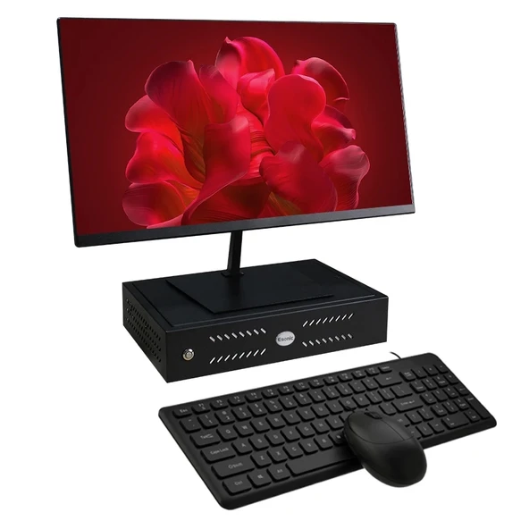 ROWORK MK2 İ5 12400 8GB DDR4 120SSD 21.5" Monitörlü Set Mini PC ürün görseli