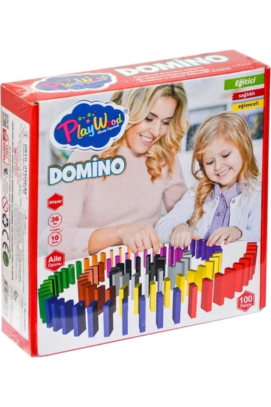 Playwood  ONY-388 Ahşap Domino Oyunu