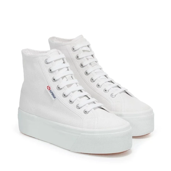 superga S41273W-901 2708 HI TOP GÜNLÜK SPOR AYAKKABI - Resim 3